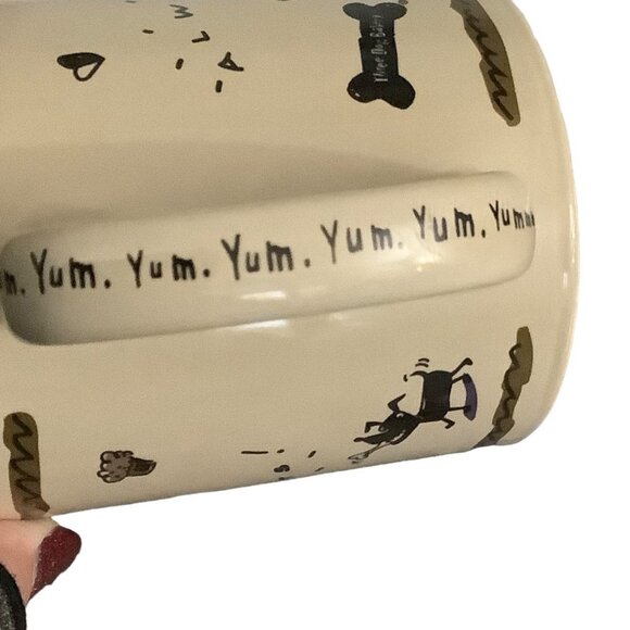 Vtg 1997 Three Dog Bakery Coffee Mug Cup ALWAYS HOLD OUT FOR TREATS YUM Funny - Picture 5 of 7